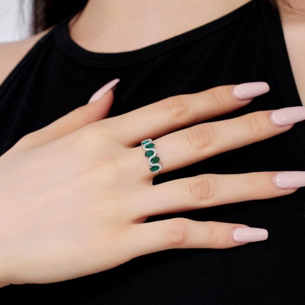 Oval Zirconia Ring Women Jewelry Online now