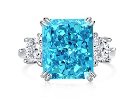 Luxury Shine Zirconia Ring Jewelry Discount