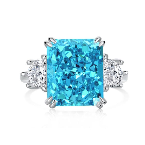 Luxury Shine Zirconia Ring Jewelry Discount