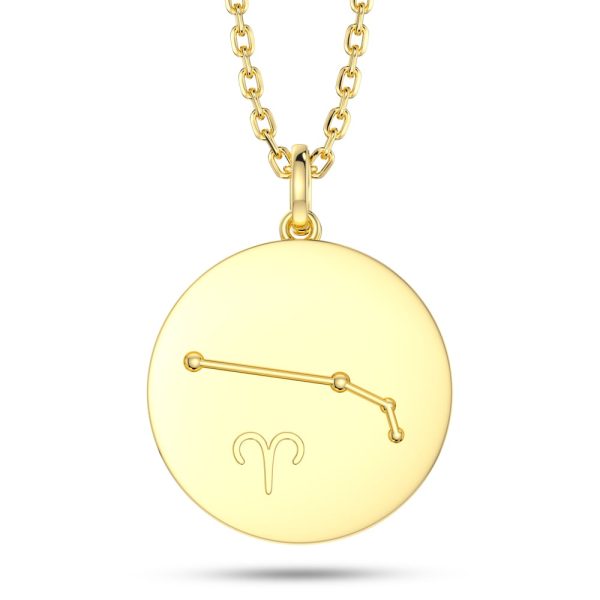 Aries Constellation Necklace on Sale