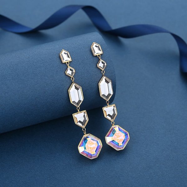 ‘Kaleidoscope’ Crystal Earrings Jewelry Online