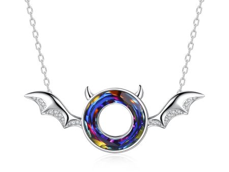 Devil Bat Necklace Jewelry Gift on Sale