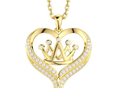 Love Crown Necklace Jewelry Hot on Sale