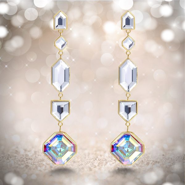 ‘Kaleidoscope’ Crystal Earrings Jewelry Online