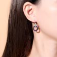 Snake & Crystal Earrings Women Jewelry on Sale