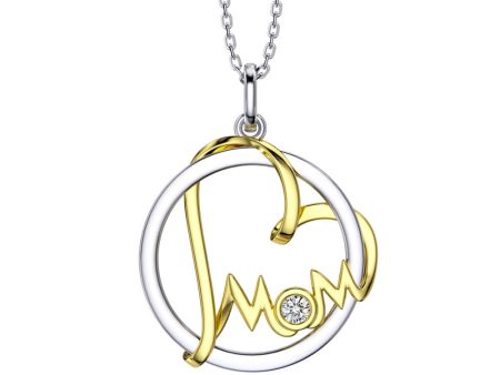 Love Mom Pendant Necklace Gift Hot on Sale