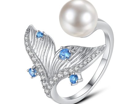 Fishtail Pearl Open Rings Jewelry Online now