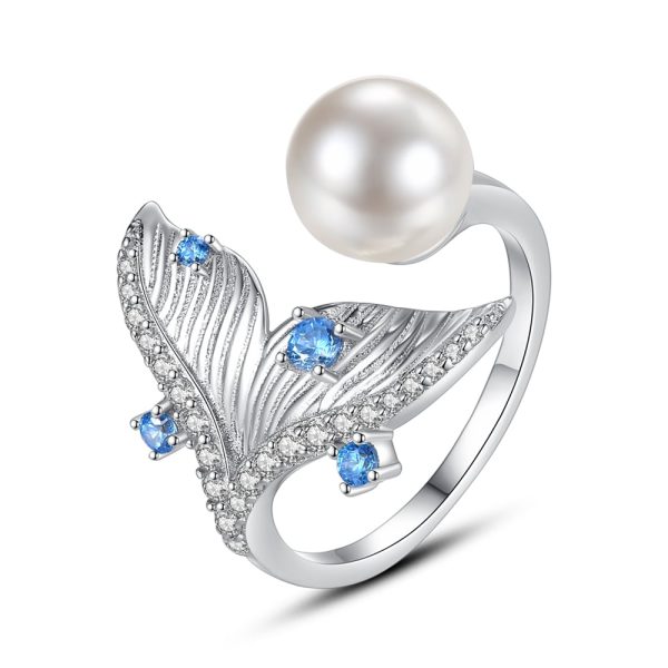 Fishtail Pearl Open Rings Jewelry Online now