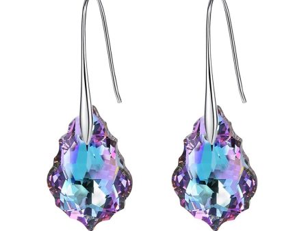 Baroque Crystal Drop Earrings Jewelry Cheap