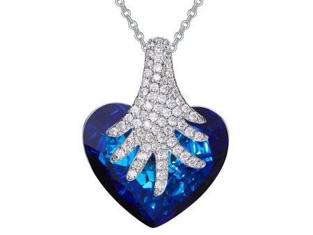 Brilliant Love Crystal Necklace Gift Discount