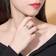 Classic Egg shaped Zircon Rings Jewelry Online Hot Sale