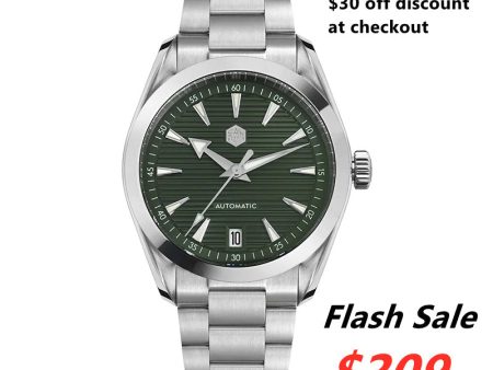 ★Pre-Owned ★Watchdives x San Martin 38mm Chronometer Watch SN0113W V2 For Discount