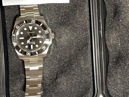 ★Pre-Owned★Cronos 2.5x Water Ghost PT5000 Dive Watch L6005 Discount