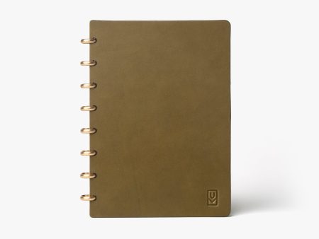 Discbound Heirloom Journal (Olive Leather) Hot on Sale