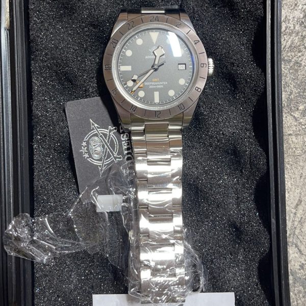 ★Pre-Owned★Addiesdive Retro BB GMT Quartz Watch For Sale