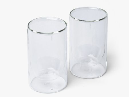 Yield 12oz Double Wall Glasses (Clear - Set of 2) Online