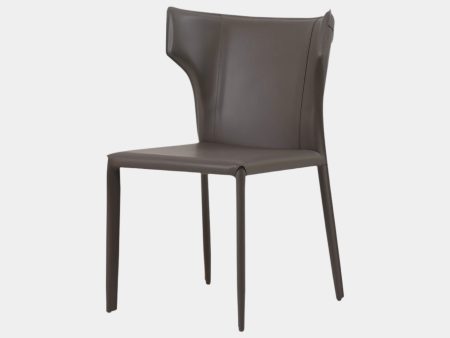 Asher Leather Dining Chair Online now