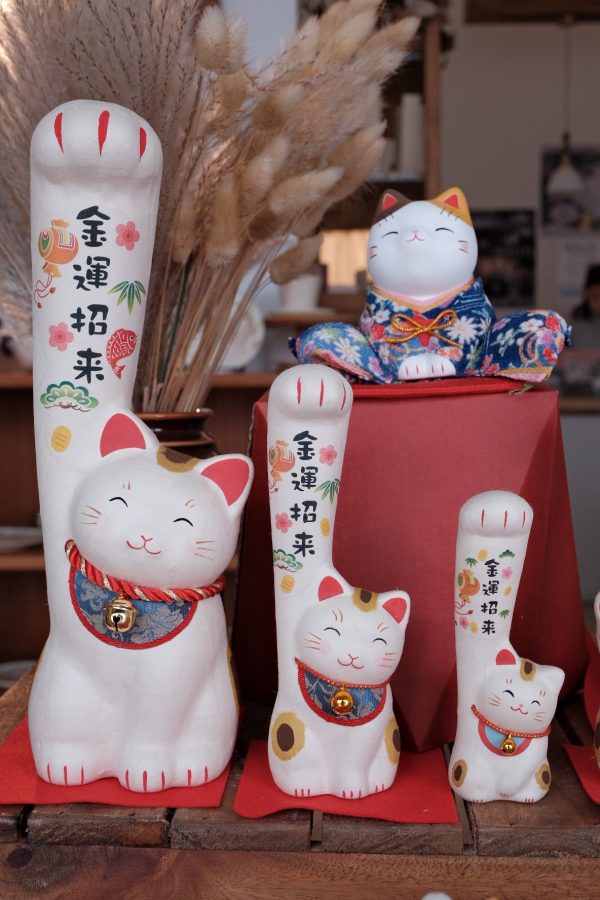 木村桜士堂 Paper Lucky Cat - Wealth Online Hot Sale