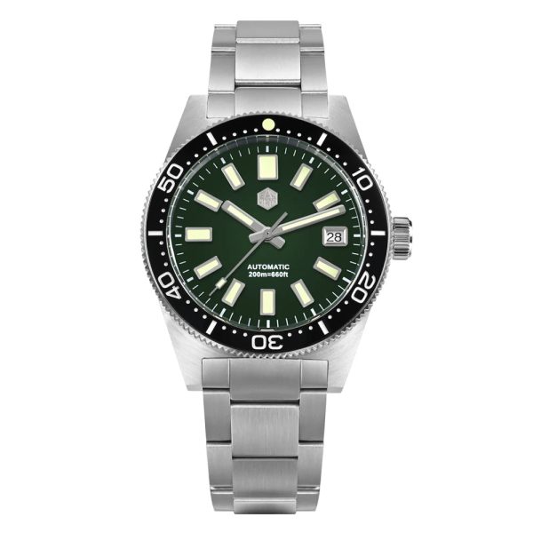 ★EU-Pre-Owned★San Martin 39mm 62mas Dive Watch SN007GB Supply