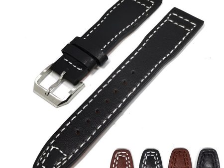 Leather Pilot Watch Band Hot on Sale