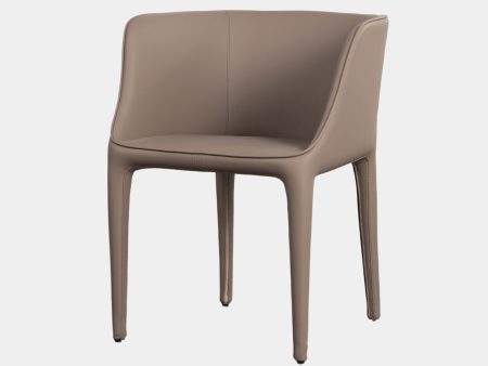 Barney Leather Dining Chair Cheap