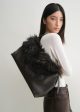 Shearling bag bark For Sale