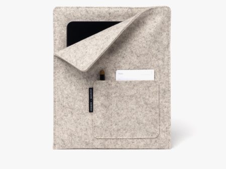 Magnetic Tablet Sleeve (Nedrelow x Ugmonk - Light Gray) Online now