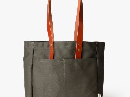 Franklin Tote Bag (J. Stark × Ugmonk - Olive Chestnut) Cheap