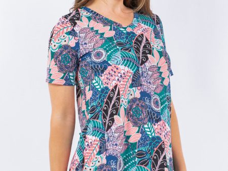 Grace Multi Print Top Online Hot Sale