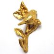 gilded wall hook: bird on branch Online Sale