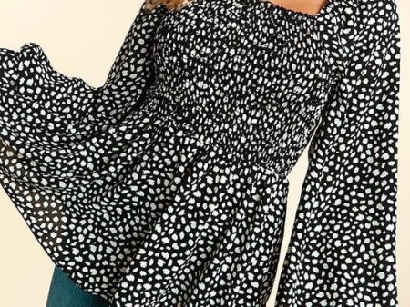 Anne Dotted Top Supply