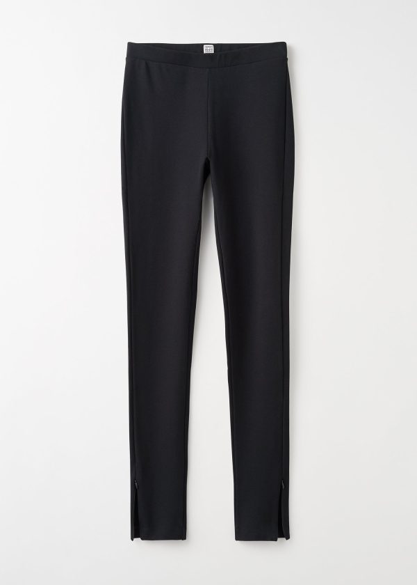 Zip leggings black Supply