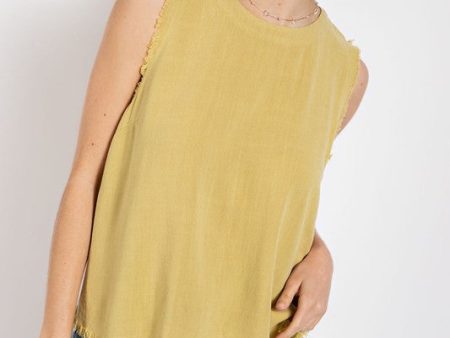 Dorine Sleeveless Top Cheap