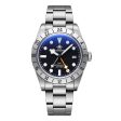 ★Pre-Owned★Addiesdive Retro BB GMT Quartz Watch For Sale