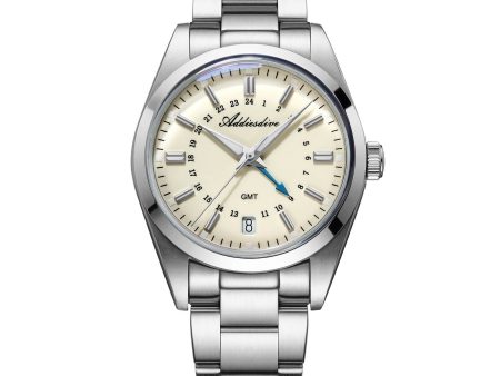 ★Weekly Deals★Addiesdive Elegance Collection GMT Quartz Watch AD2065 Online Hot Sale