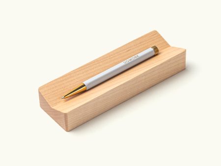 The Pen & Pen Tray Bundle (Gray Maple) For Sale