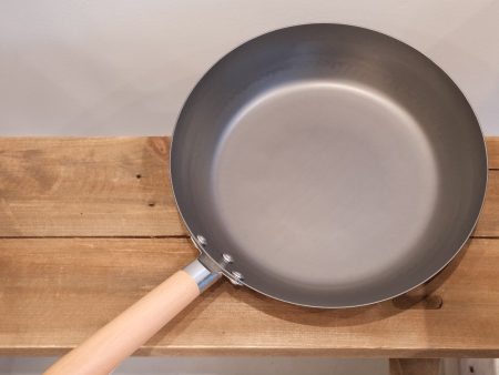 Yamada Kogyosho 山田工業所 HANAKO+a Frying Pan with Wooden Handle Online Hot Sale