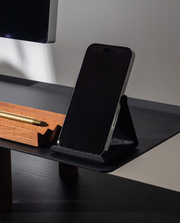 Gather Phone Stand (1x1 - Black) For Sale