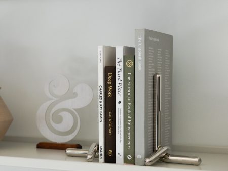 Craighill Cal Bookend (Nickel) For Discount